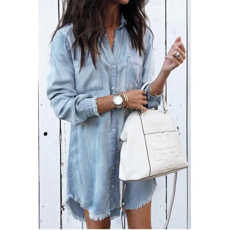 Denim dress - Out of stock