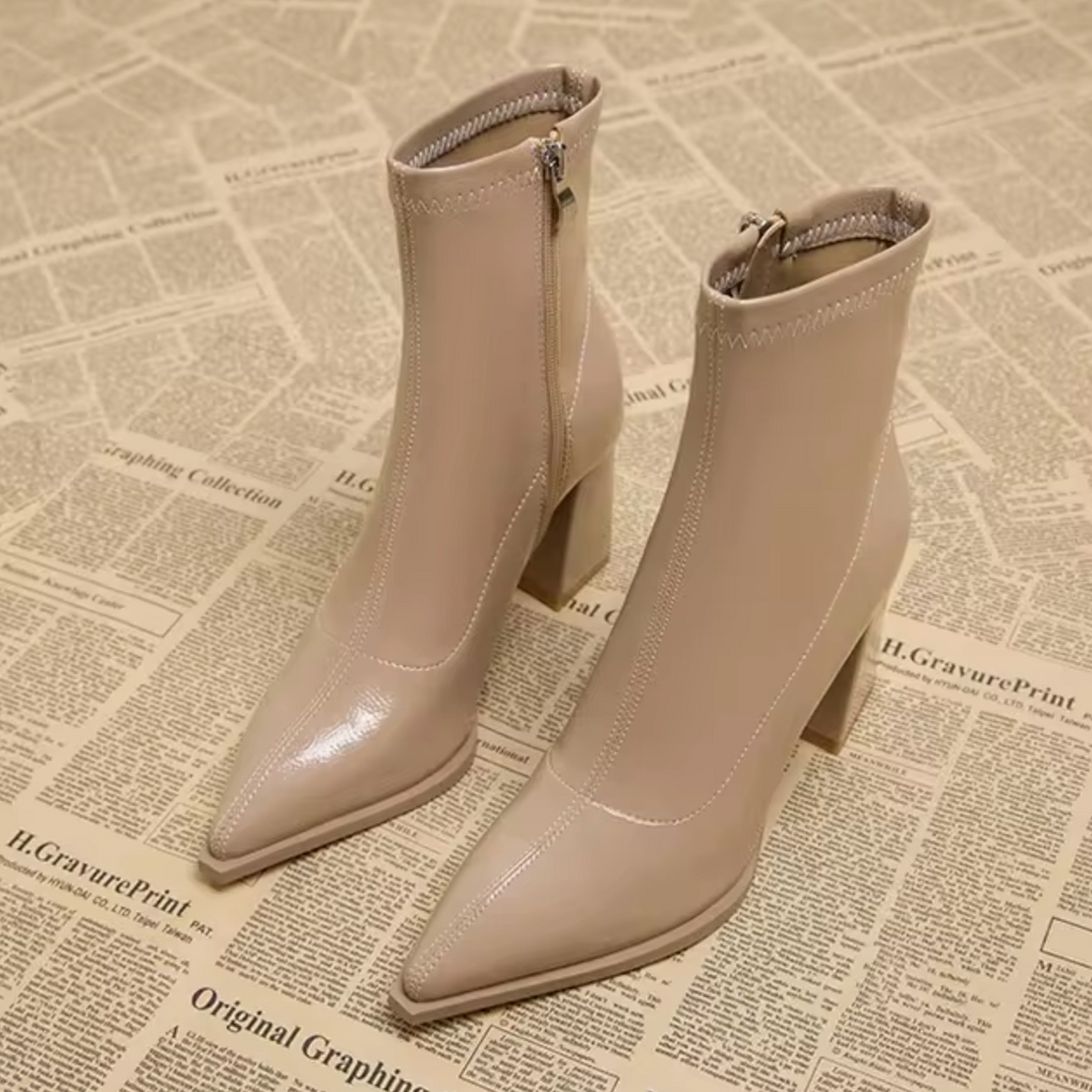 GR | Leather Ankle Boots