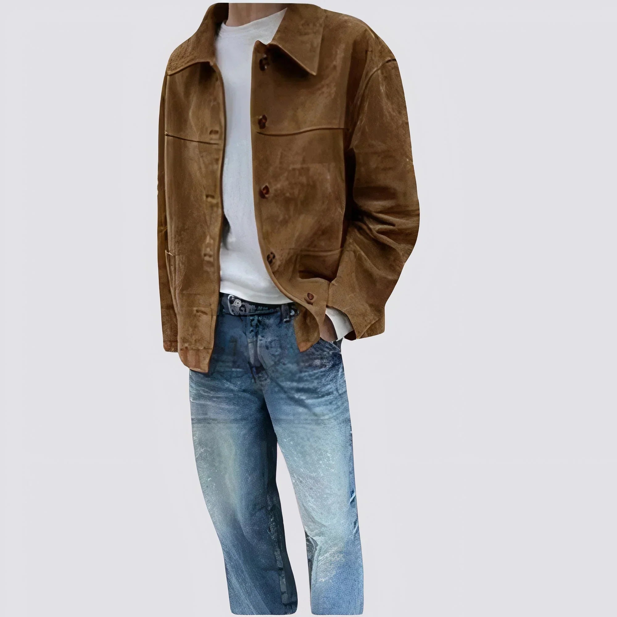 Vintage suede jasper