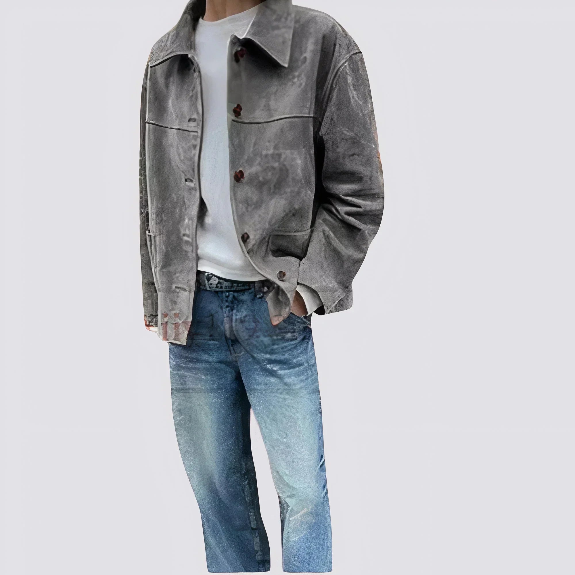 Vintage suede jasper