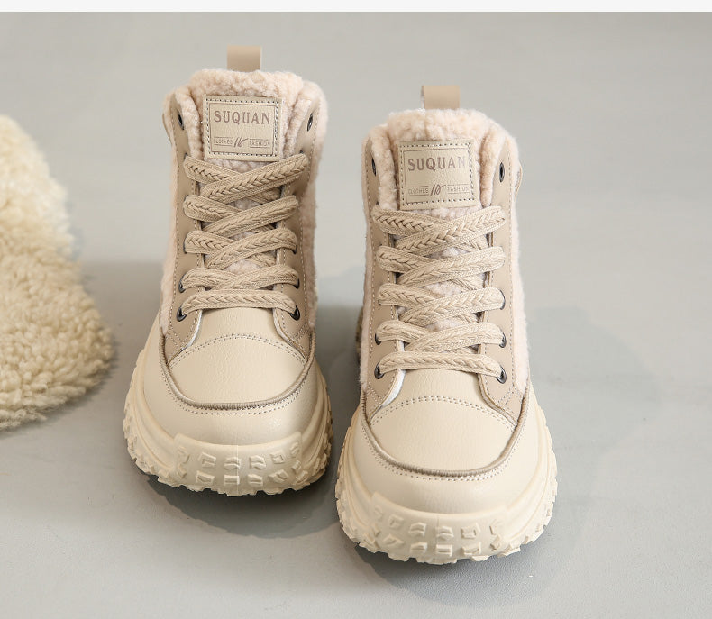 GR – Waterproof plush ankle boots