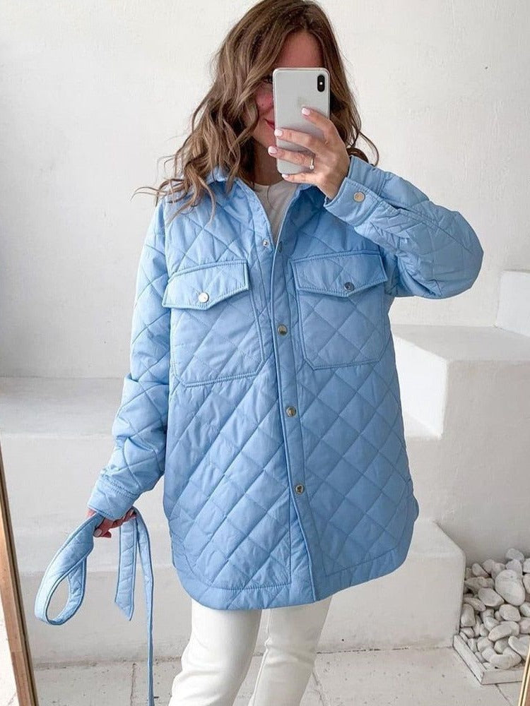 GR | Women's Padded Trench Coat for the 2023 Season