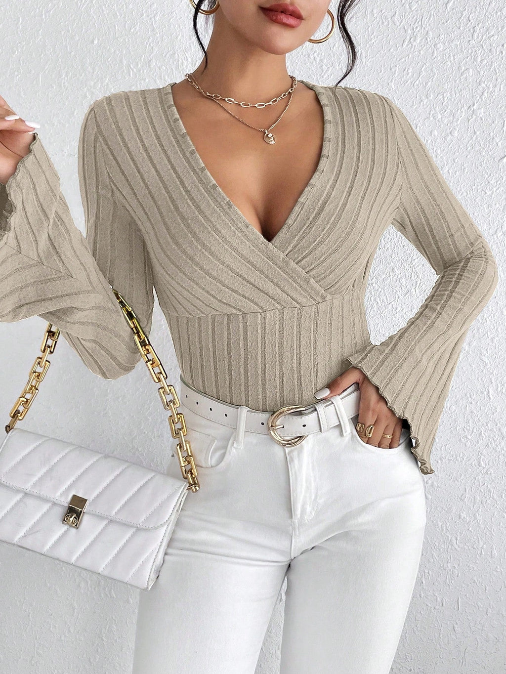 GR | Stylish & Comfortable V-Neck Top