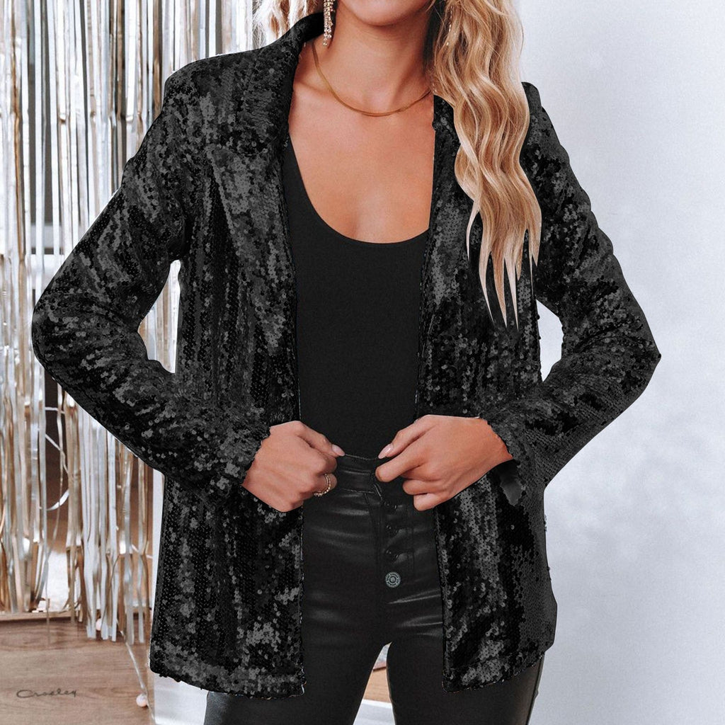 GR | Glamorous sequined blazer