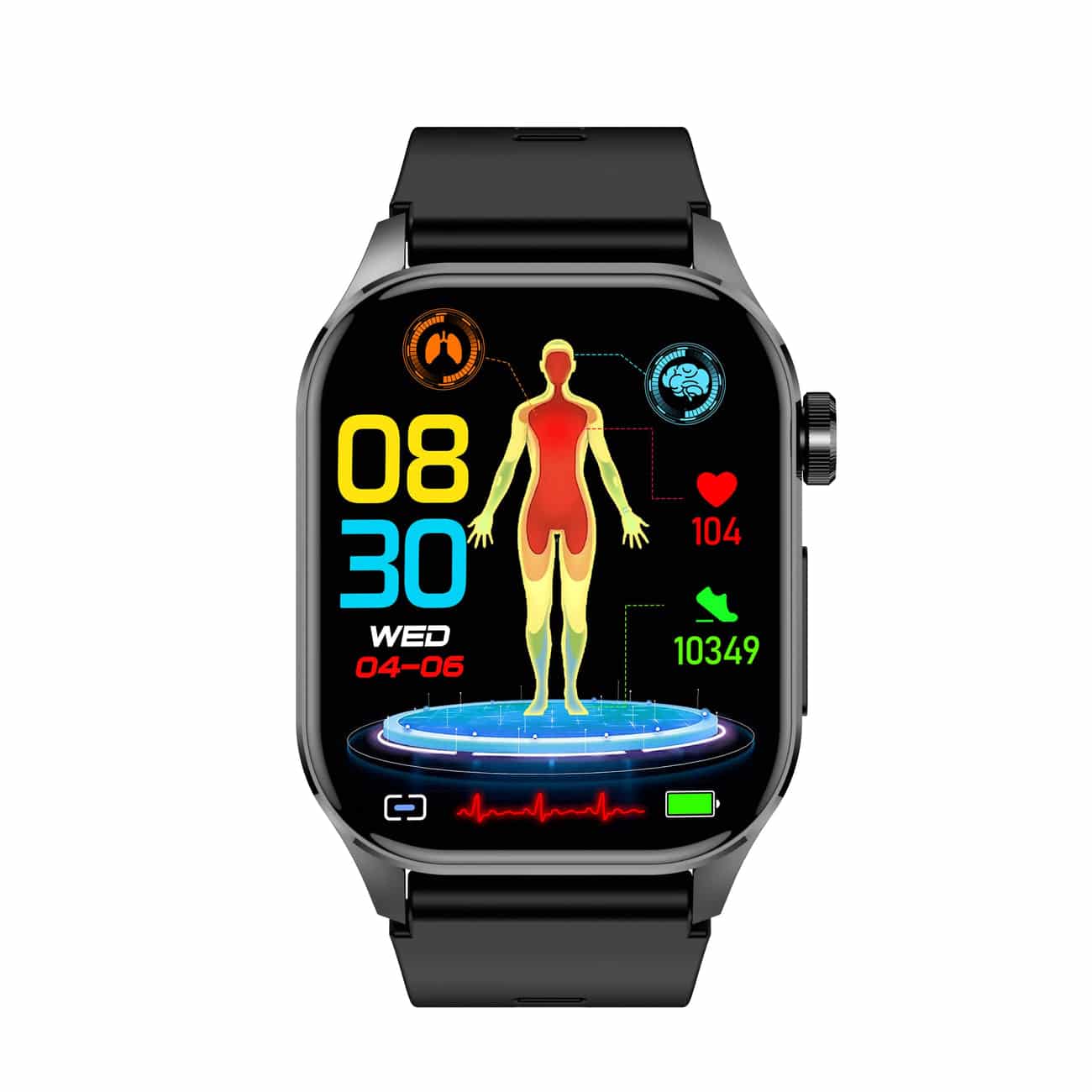 GR | ECG, blood sugar and blood pressure monitoring