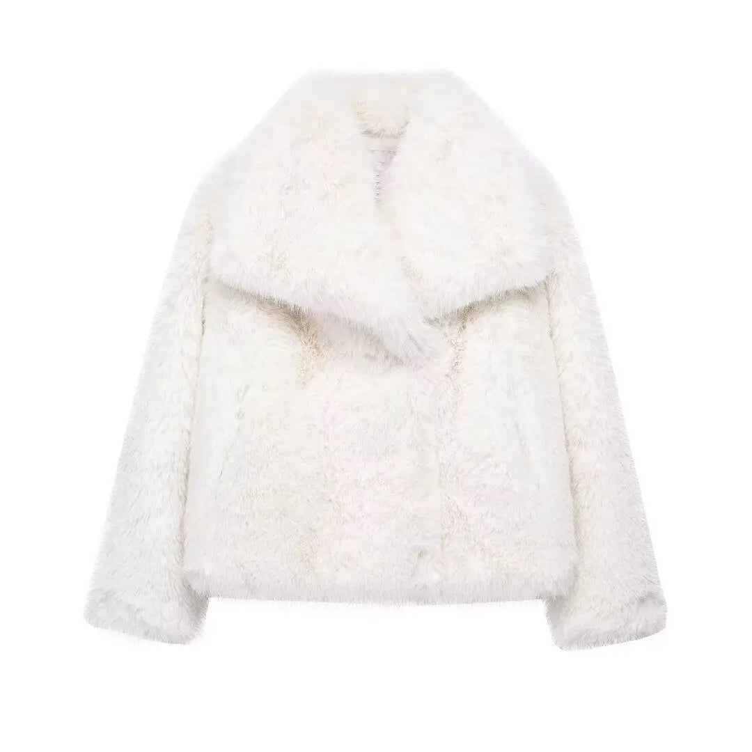 GR | Warme Pelzjacke für Damen im stilvollen Design