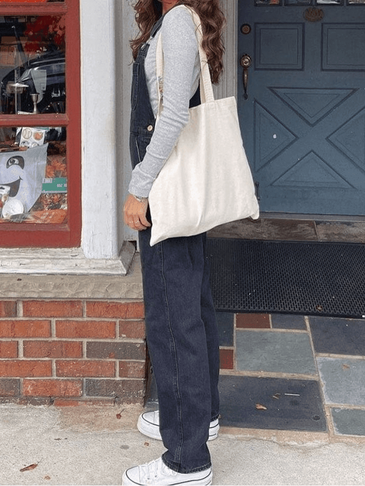 GR | Washed straight leg denim overall