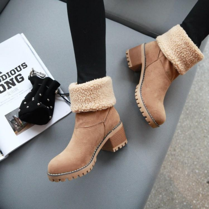 GR | Elegant winter boots with heels for women