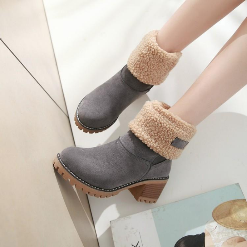 GR | Elegant winter boots with heels for women