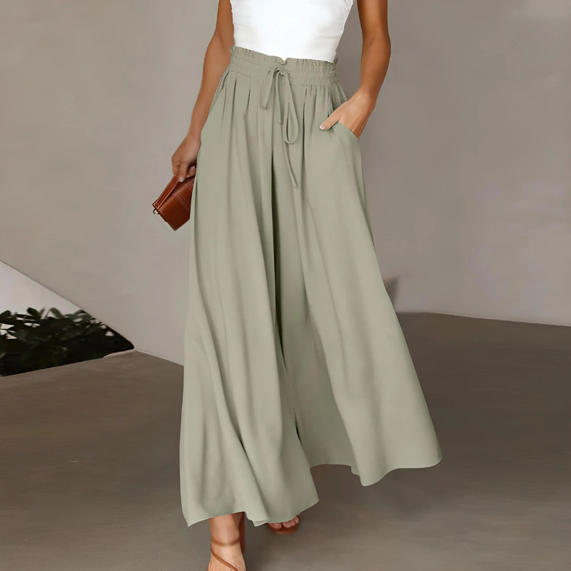 GR | Women's Wide Leg Elegant Trousers