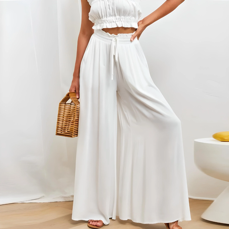 GR | Women's Wide Leg Elegant Trousers