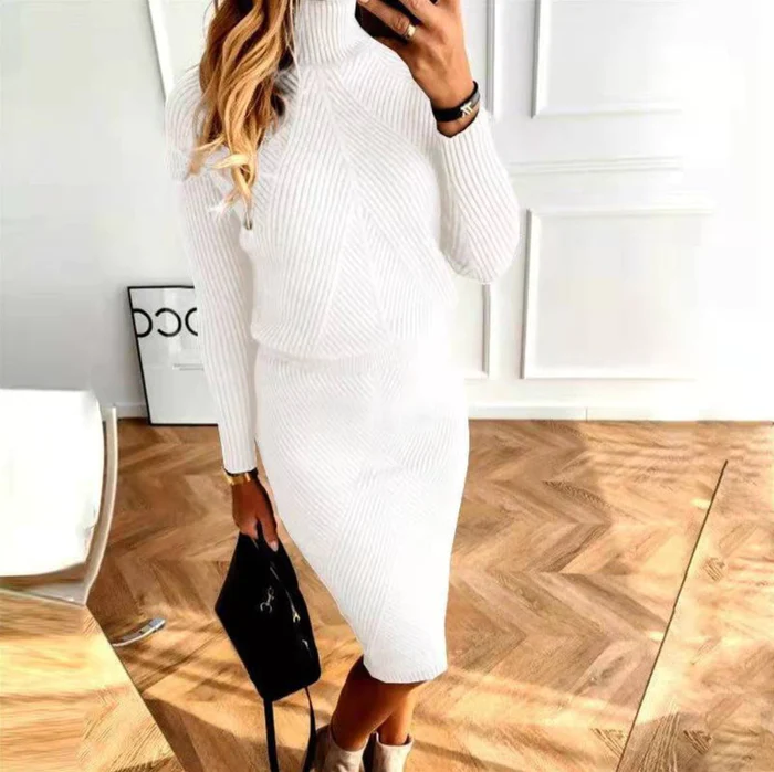 GR | Ribbed Two-Piece Set for Women