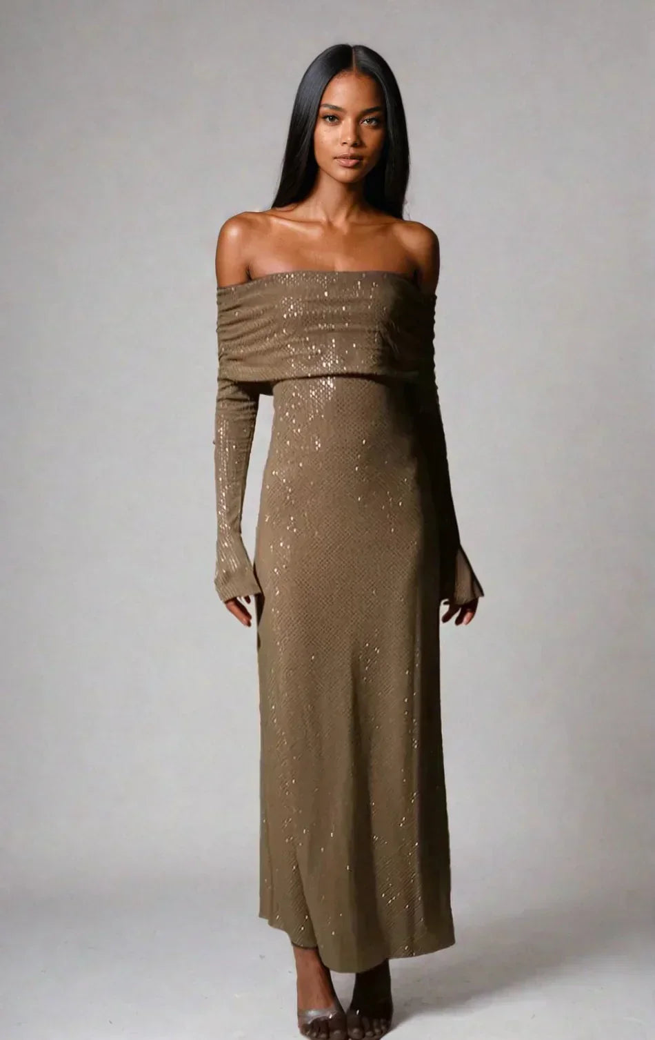 GR | Strahlendes Kleid - Damen - Für Feierlichkeiten & Formelle Anlässe