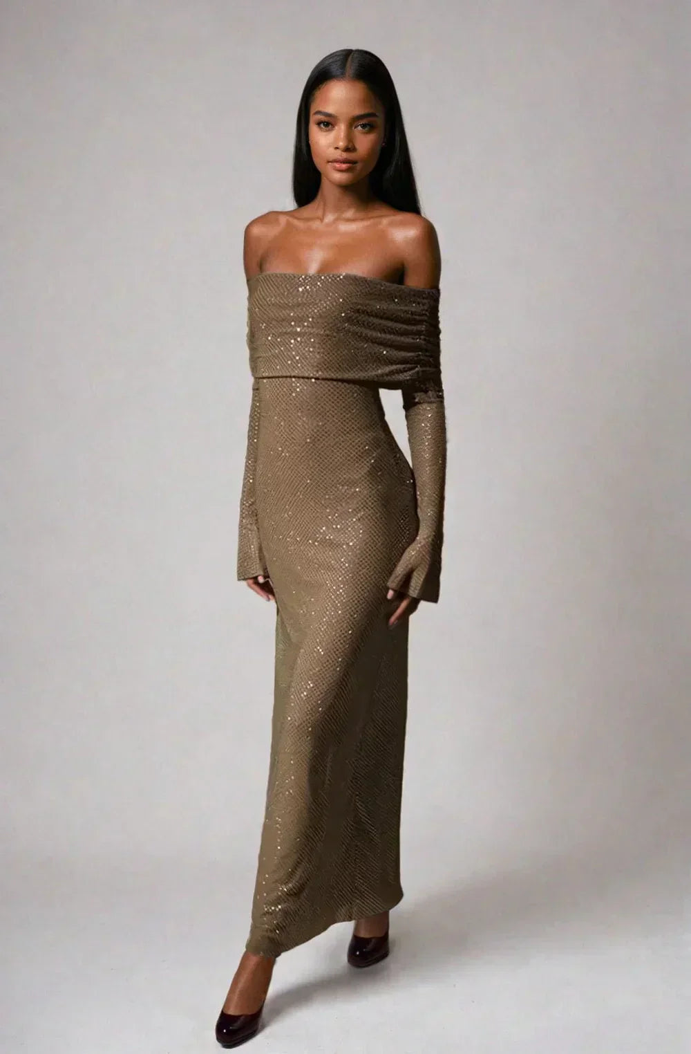 GR | Strahlendes Kleid - Damen - Für Feierlichkeiten & Formelle Anlässe