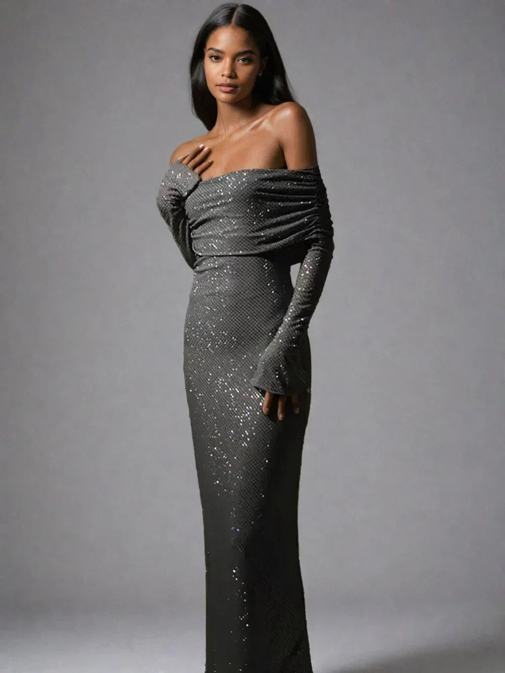 GR | Strahlendes Kleid - Damen - Für Feierlichkeiten & Formelle Anlässe