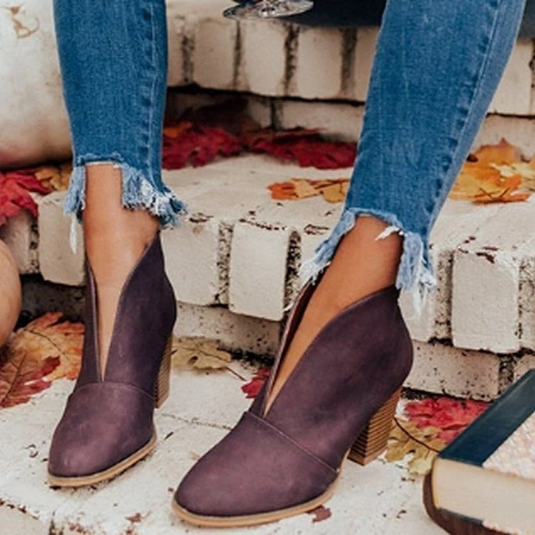 GR | High Heel Ankle Boots for Women