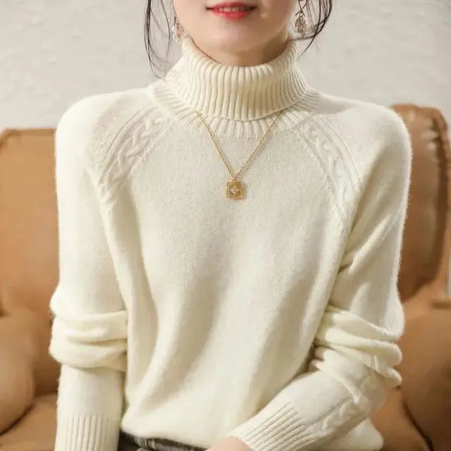 GR – Eleganter Rollkragenpullover für Damen