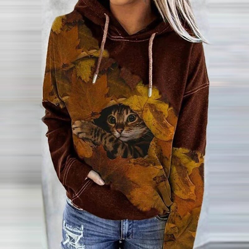 GR Digital Print Casual Sweater