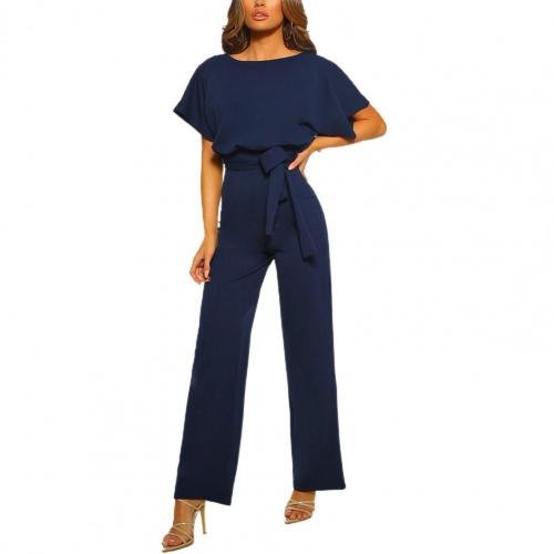 GR Jumpsuit with round neck