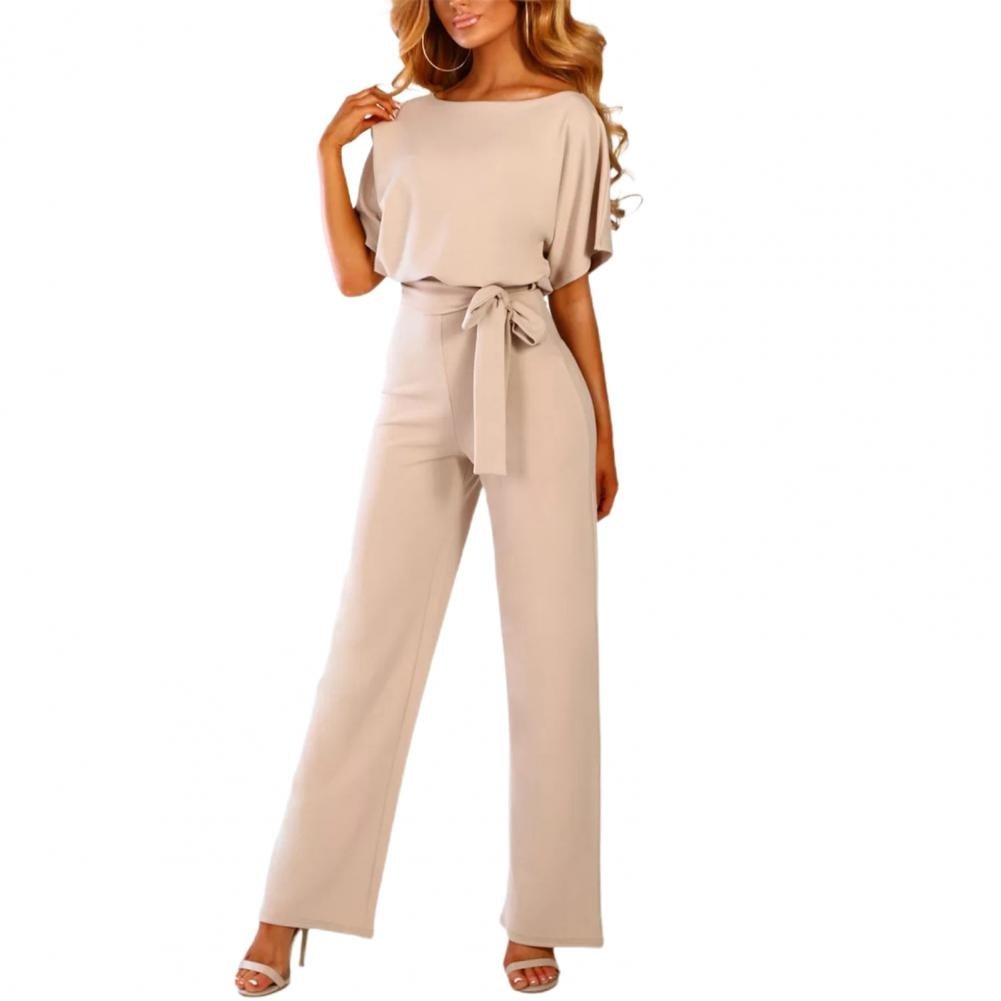 GR Jumpsuit with round neck