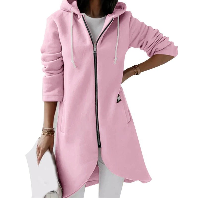GR Jacket | Comfortable long hooded vest for women