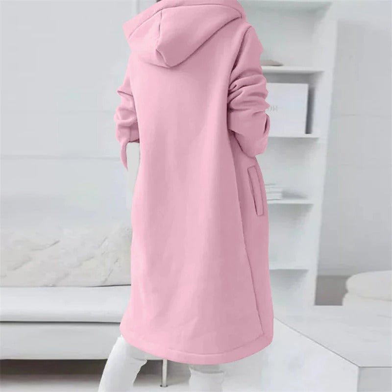 GR Jacket | Comfortable long hooded vest for women