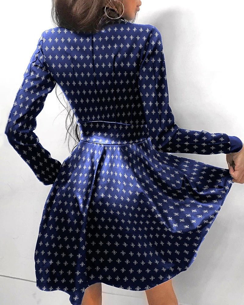 GR Leder-Reißverschluss Minikleid