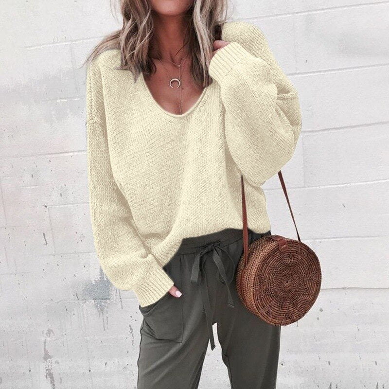 GR | Oversized wool sweater for women