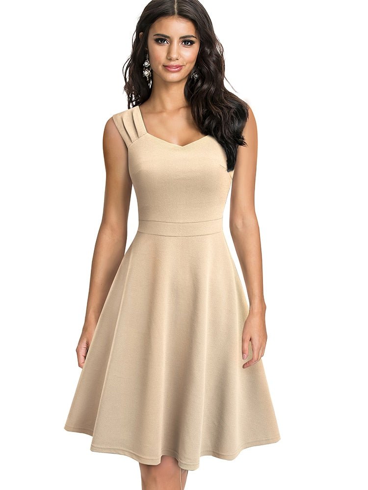 GR | Elegantes Midikleid Für Besondere Anlässe