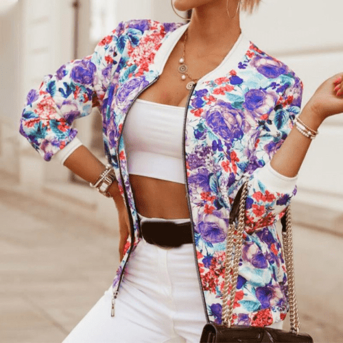 GR | Women's Vintage Style Jacket, Women's Transitional Jacket, Perfect for Layering