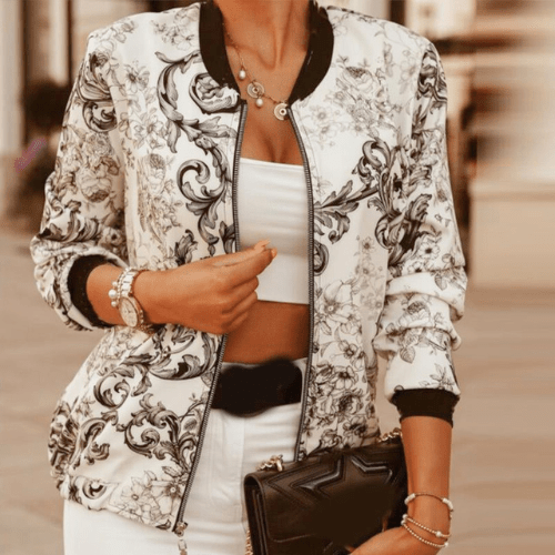 GR | Women's Vintage Style Jacket, Women's Transitional Jacket, Perfect for Layering