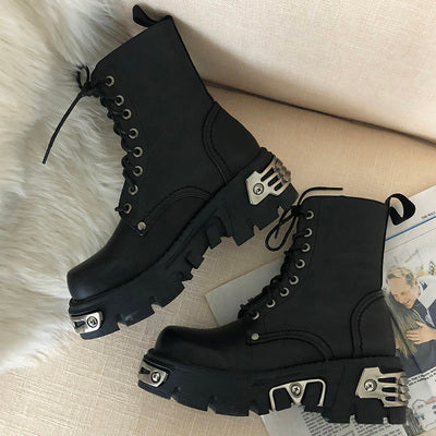 GR | Women's ankle boots, women's motorcycle boots