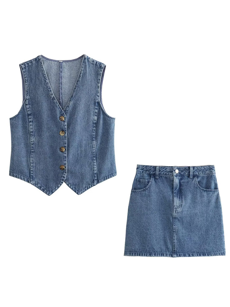 GR | Women's Blue Denim Jacket