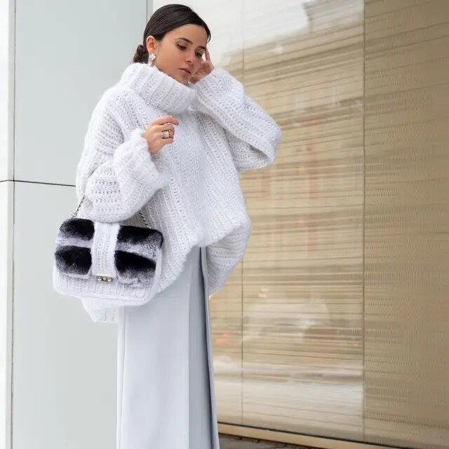GR - women's trendy oversized sweater
