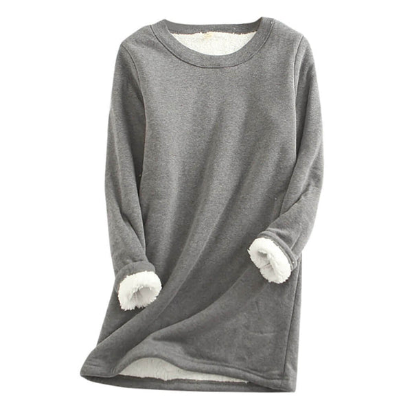 GR | Casual Autumn Long Fleece Pullover for Women
