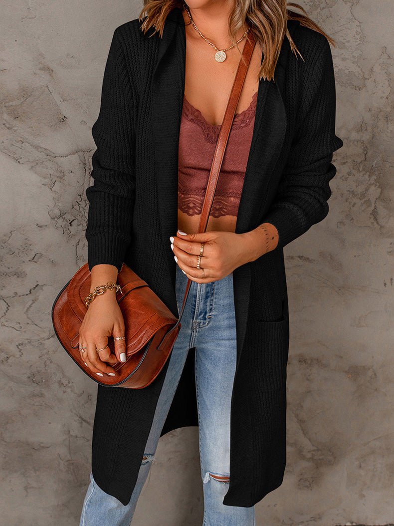 GR | Wärmender Langer Strickcardigan