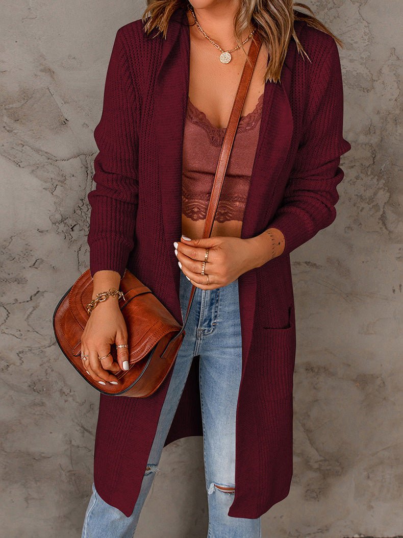 GR | Wärmender Langer Strickcardigan