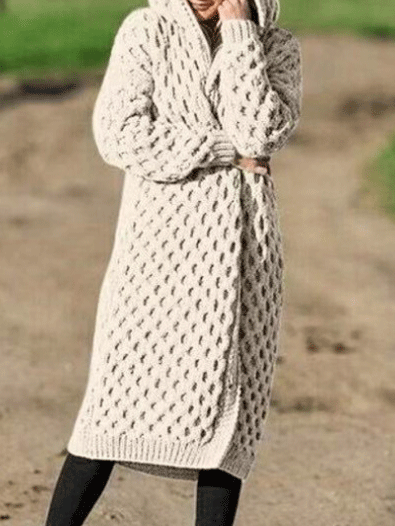 Elegant and casual winter coat