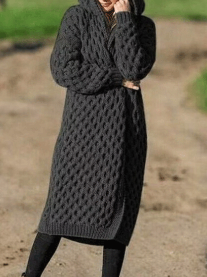 Elegant and casual winter coat