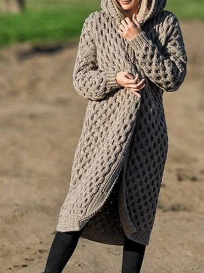 Elegant and casual winter coat