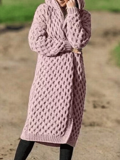 Elegant and casual winter coat