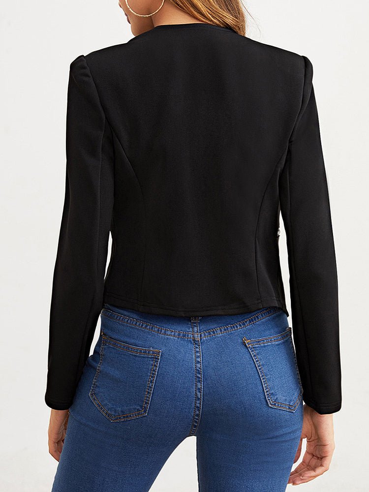 GR | Women's Long Sleeve Casual Zip Versatile Jacket