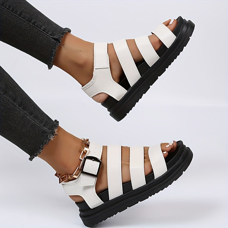 GR | Sandals with buckle straps