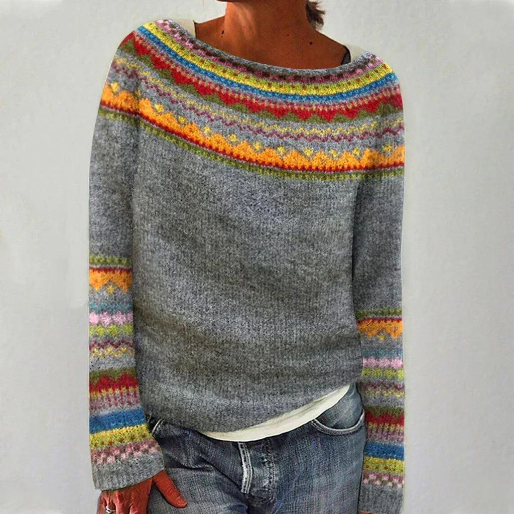 GR | Gemütlicher Fair Isle Pullover