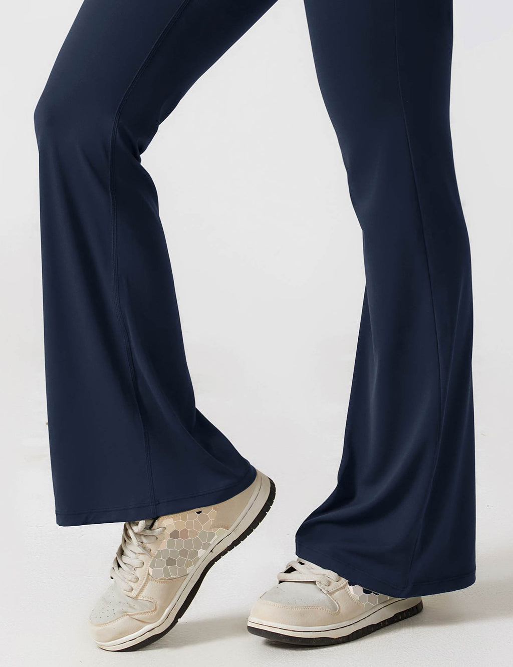 GR | V-back flared jumpsuit