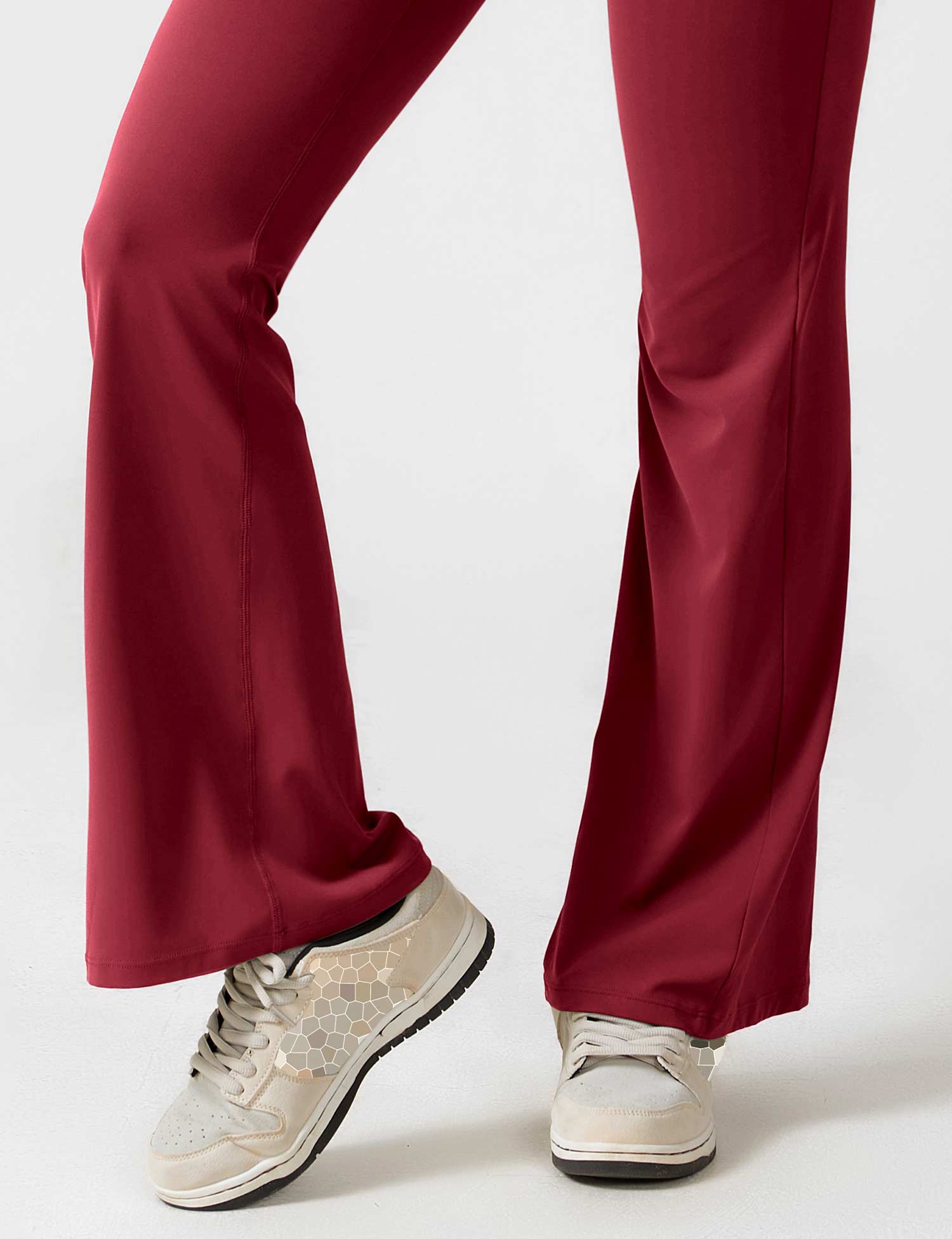 GR | V-back flared jumpsuit
