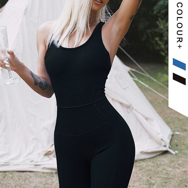 GR | Yoga Sporty One-Piece Bodysuits Fitness Training Clothing