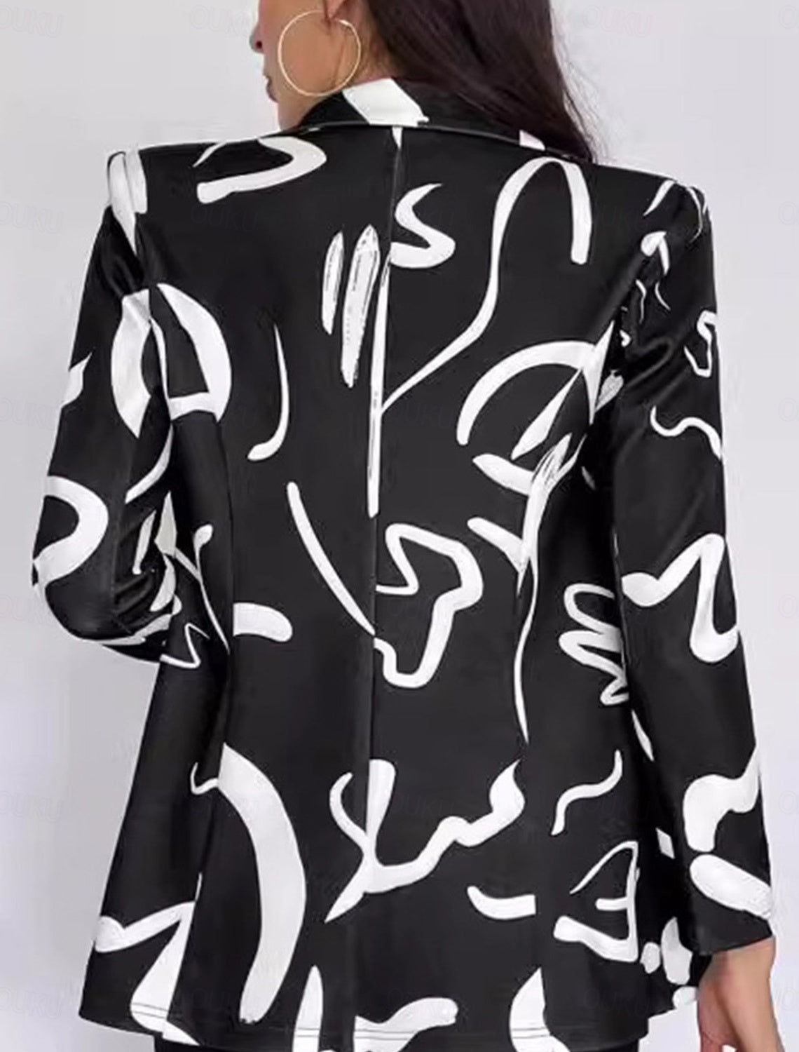 GR | Stylish women's blazers with print