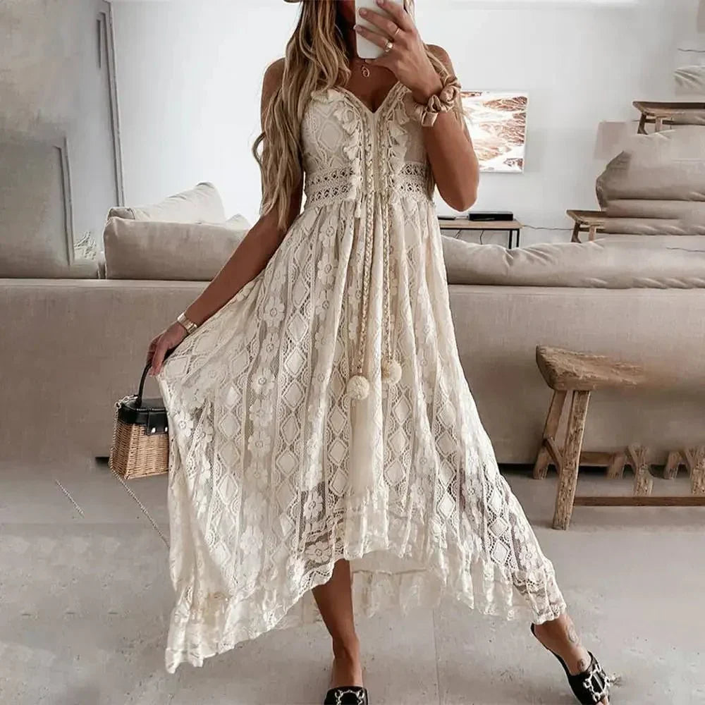 GR | Elegante Ibiza Strandkleid