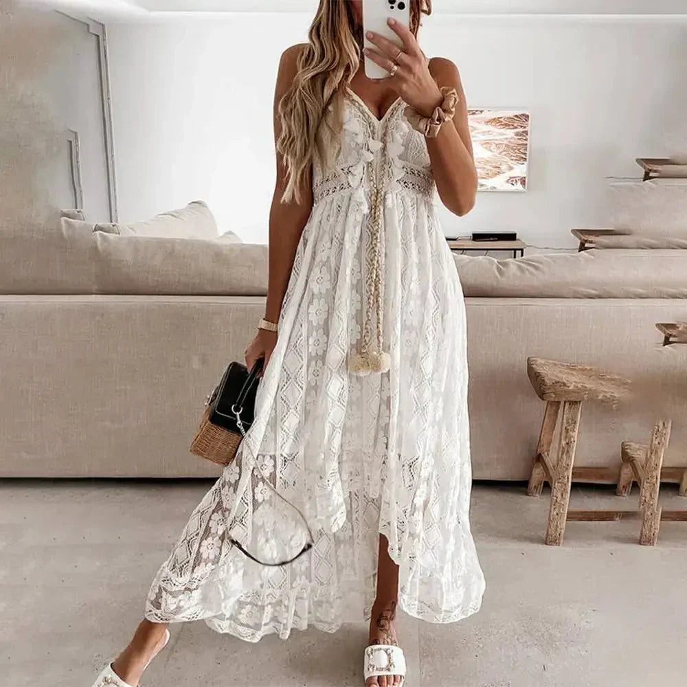 GR | Elegante Ibiza Strandkleid